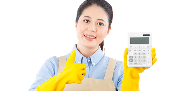 How much does it cost to hire a domestic helper?